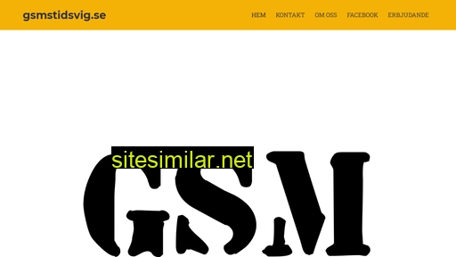 gsmstidsvig.se alternative sites