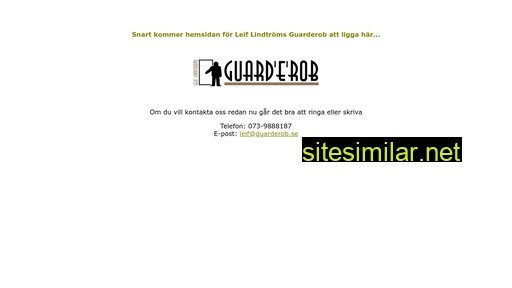 guarderob.se alternative sites