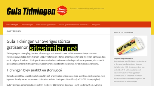 gulatidningen.se alternative sites