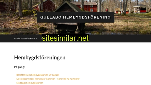 gullabohembygdsforening.se alternative sites