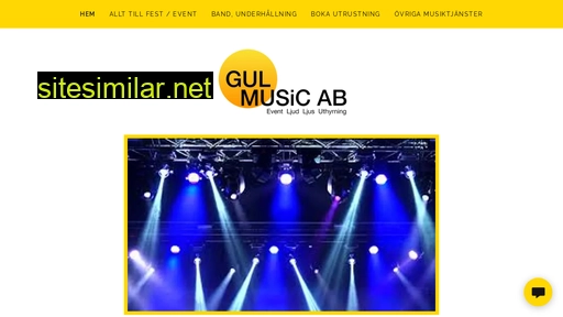 gul-music.se alternative sites