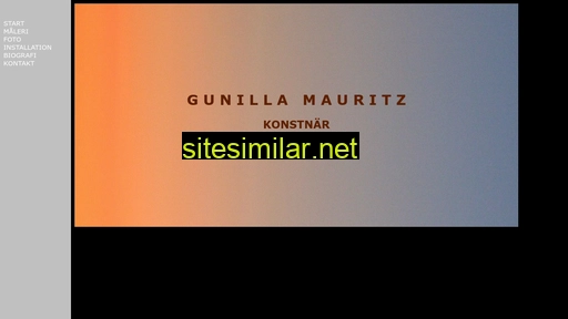 gunillamauritz.se alternative sites