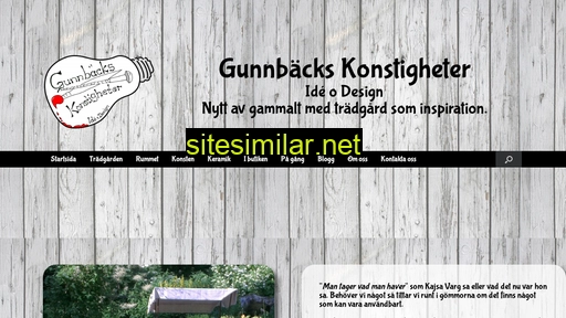 gunnbackskonstigheter.se alternative sites