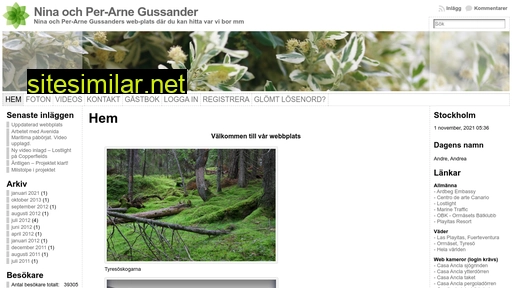 gussander.se alternative sites