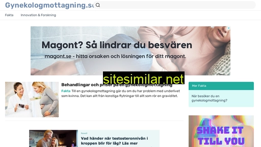 gynekologmottagning.se alternative sites