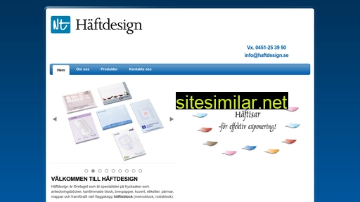 haftdesign.se alternative sites