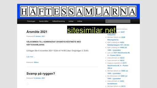 haftessamlarna.se alternative sites