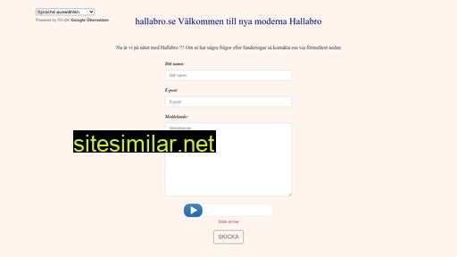 hallabro.se alternative sites