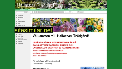 hallarnastradgard.se alternative sites