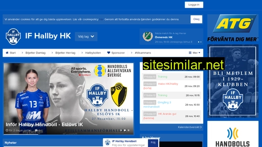 hallbyhandboll.se alternative sites