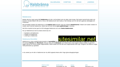 halsbranna.se alternative sites