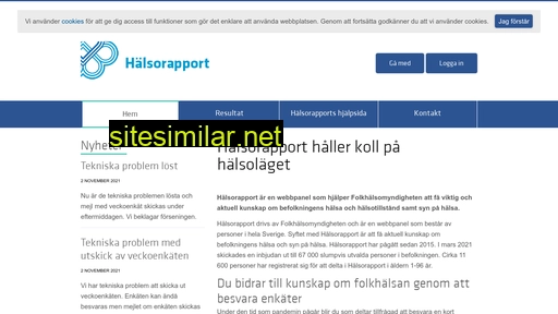 halsorapport.se alternative sites