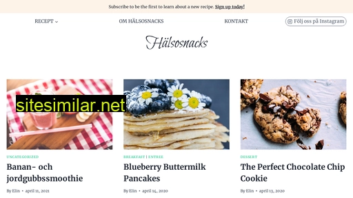 halsosnacks.se alternative sites