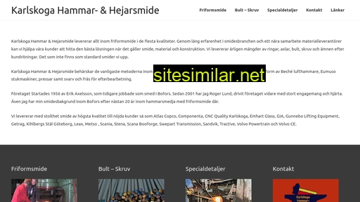 hammar-hejarsmide.se alternative sites