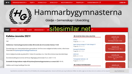 hammarbygymnasterna.se alternative sites