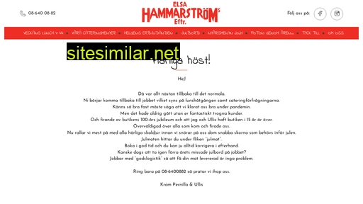 hammarstromsfisk.se alternative sites