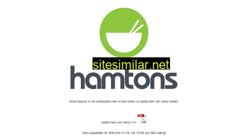 hamtons.se alternative sites