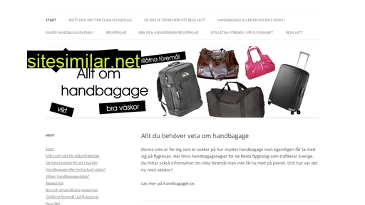 handbagaget.se alternative sites