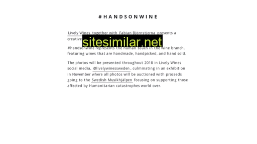 handsonwine.se alternative sites