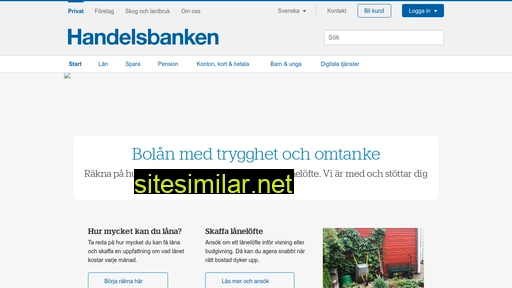 handelsbanken.se alternative sites