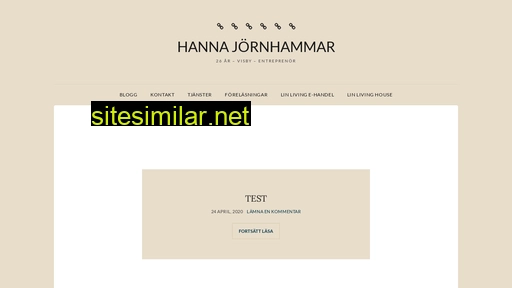 hannajornhammar.se alternative sites