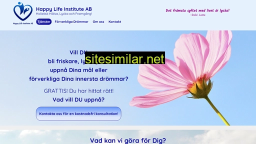 happylifeinstitute.se alternative sites
