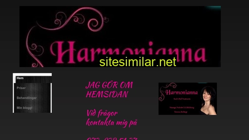 harmonianna.se alternative sites
