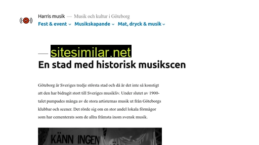 harrismusik.se alternative sites