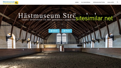 hastmuseumstromsholm.se alternative sites