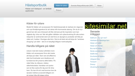 hastsportbutik.se alternative sites