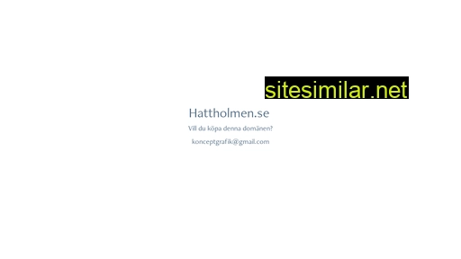 hattholmen.se alternative sites