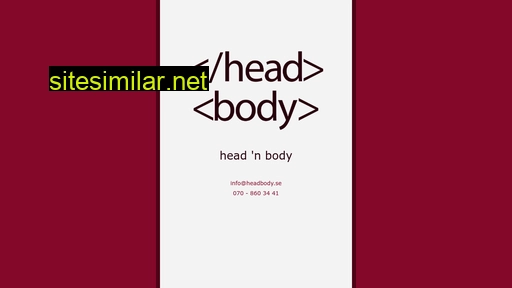 headbody.se alternative sites