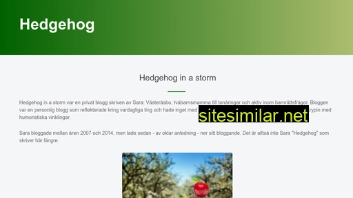 hedgehog.se alternative sites