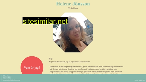 Helenejonsson similar sites