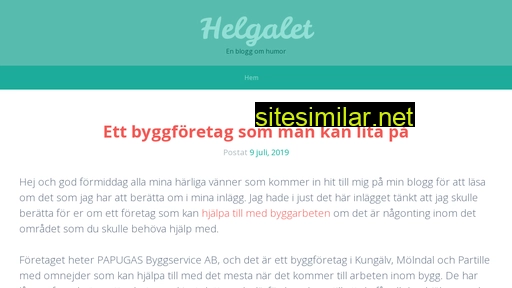 helgalet.se alternative sites