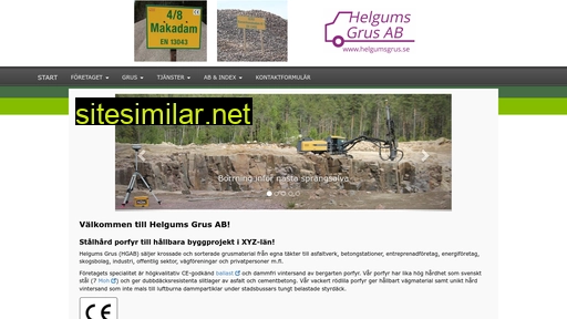 helgumsgrus.se alternative sites
