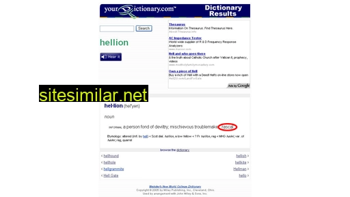 hellion.se alternative sites
