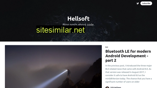 hellsoft.se alternative sites