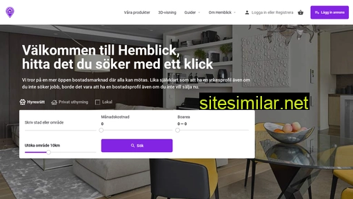 hemblick.se alternative sites