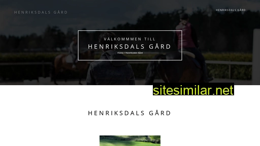 henriksdalsgard.se alternative sites