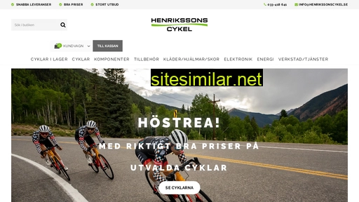 henrikssonscykel.se alternative sites