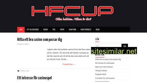 hfcup.se alternative sites