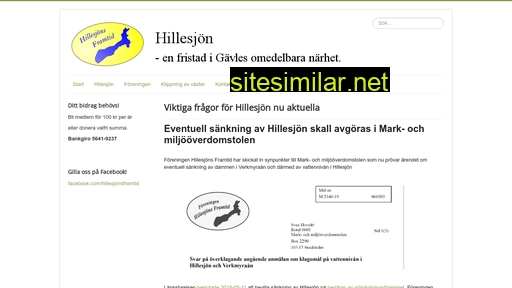 hillesjon.se alternative sites