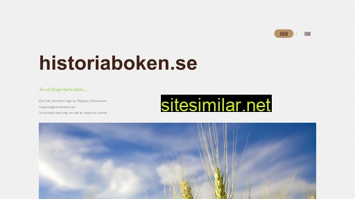 historiaboken.se alternative sites