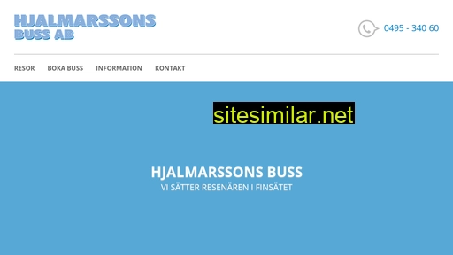 Hjalmarssonsbuss similar sites