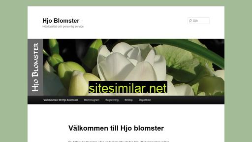 hjoblomster.se alternative sites