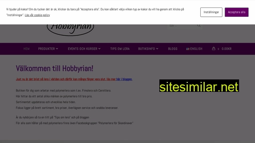 hobbyrian.se alternative sites