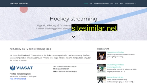hockeystreams.se alternative sites