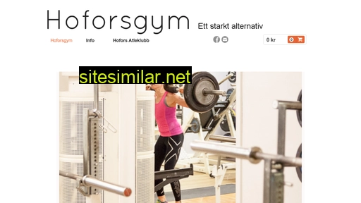 hoforsgym.se alternative sites