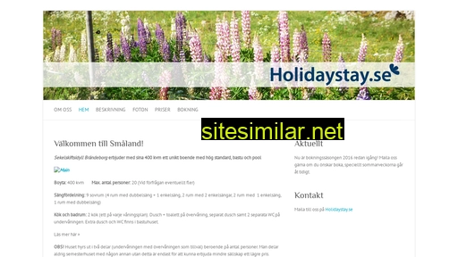 holidaystay.se alternative sites